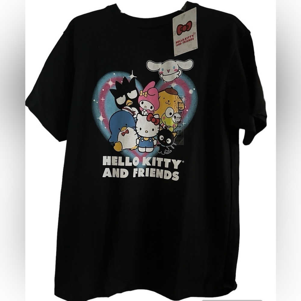 NWT Sanrio  Hello Kitty and Friends T Shirt-Large